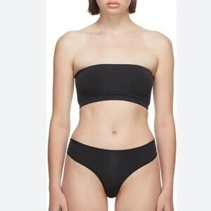 SKIMS FITS EVERY BODY NWT BANDEAU GRAY ONYX TOP SIZE 3X